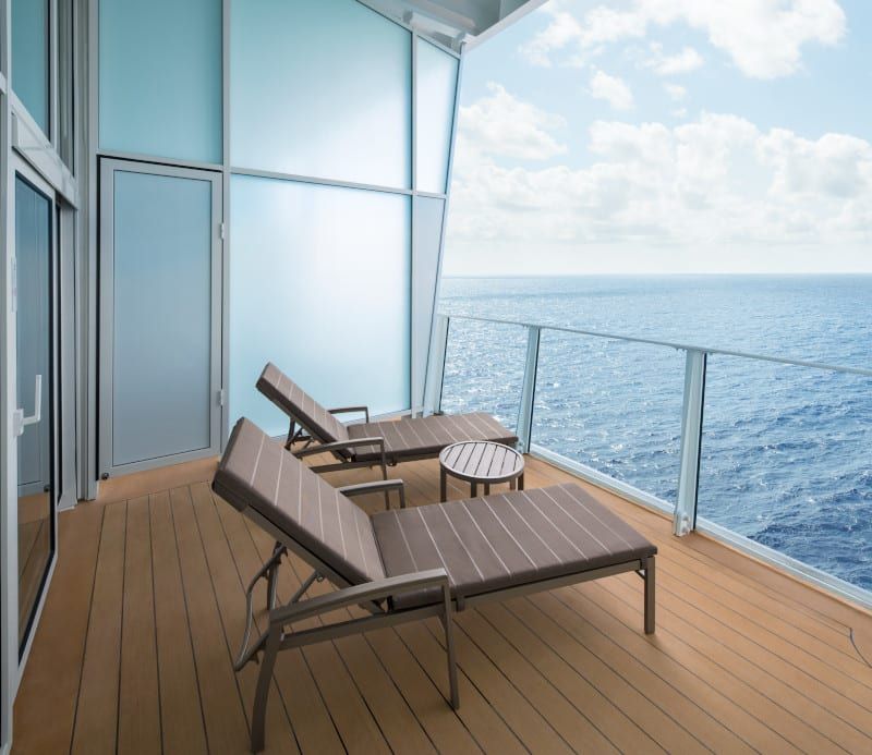 Harmony of the Seas Crown Loft Suite (L1) balcony, photo 2 of 3