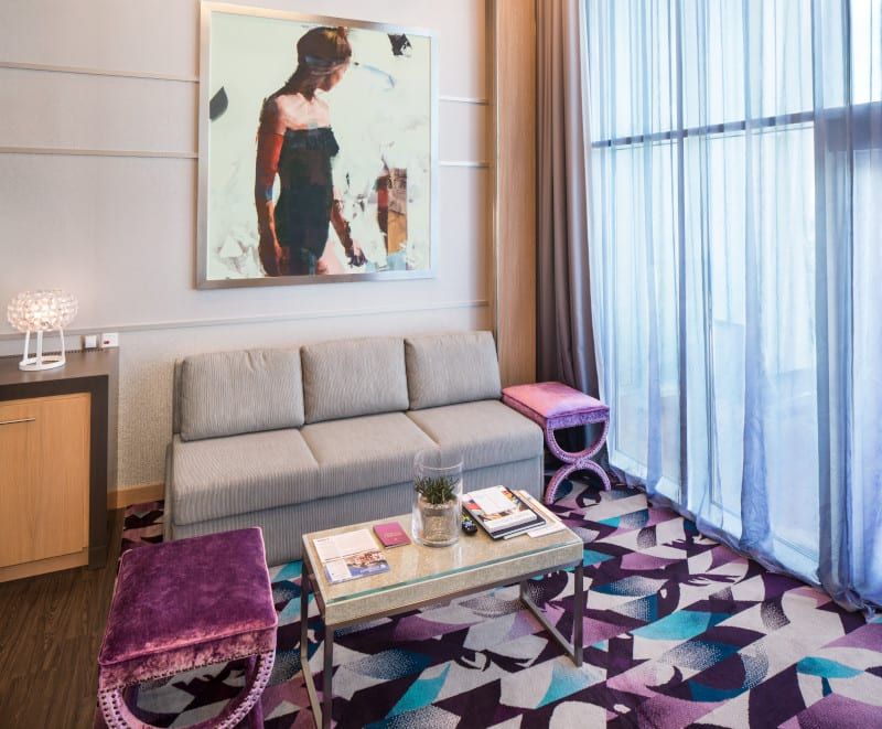 Harmony of the Seas Crown Loft Suite (L1) living area, photo 6 of 6