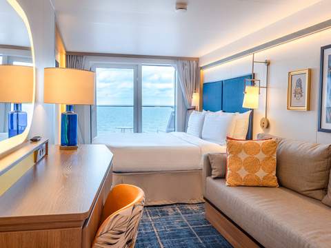 Hero of the Seas Connecting Ocean View Balcony (CB) cabin, photo 1 of 4
