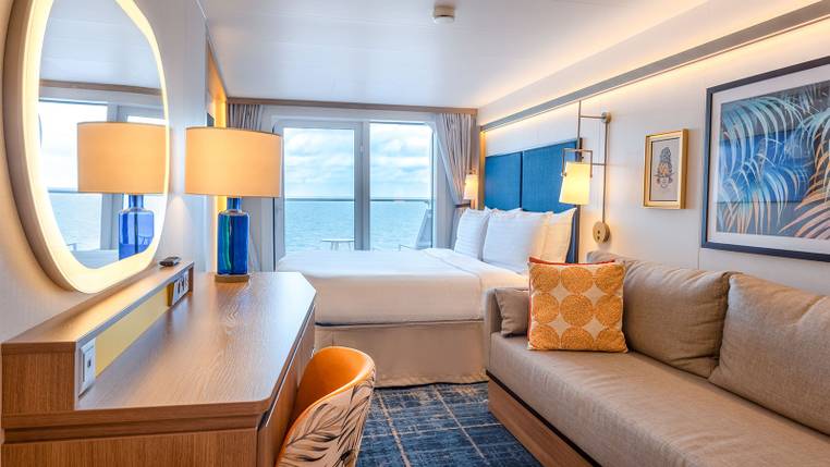 Hero of the Seas Connecting Ocean View Balcony (CB) cabin, photo 1 of 4