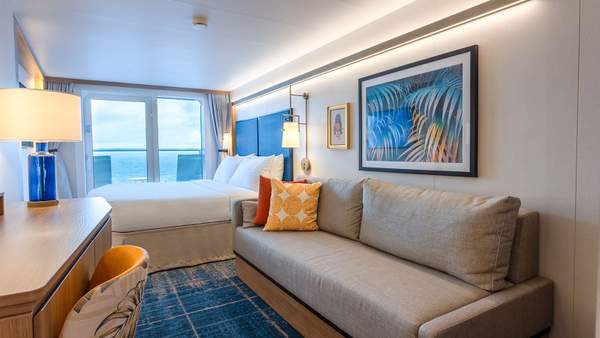 Hero of the Seas Ocean View Balcony (D5) cabin, photo 1 of 4