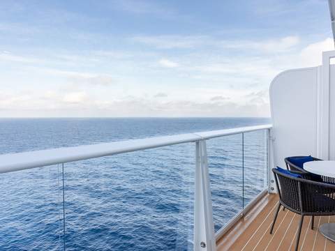 Hero of the Seas Grand Suite (GS) balcony Hero of the Seas Grand Suite (GS) balcony