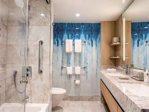 Hero of the Seas Grand Suite (GS) bathroom, photo 1 of 3 Hero of the Seas Grand Suite (GS) bathroom, photo 1 of 3