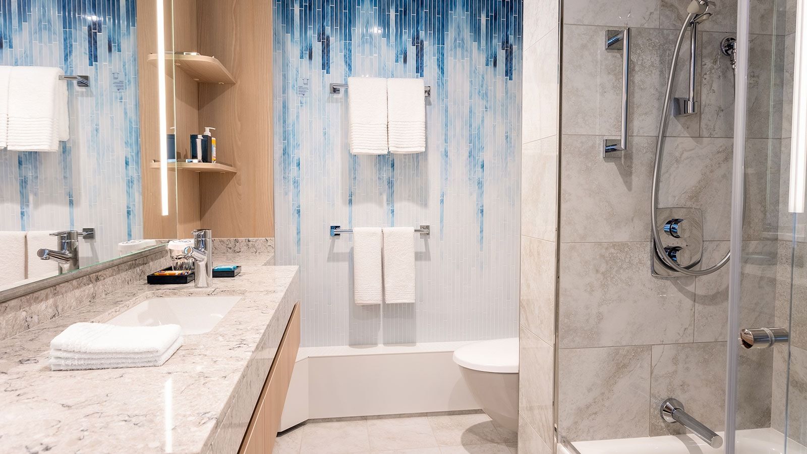 Hero of the Seas Junior Suite (JS) bathroom