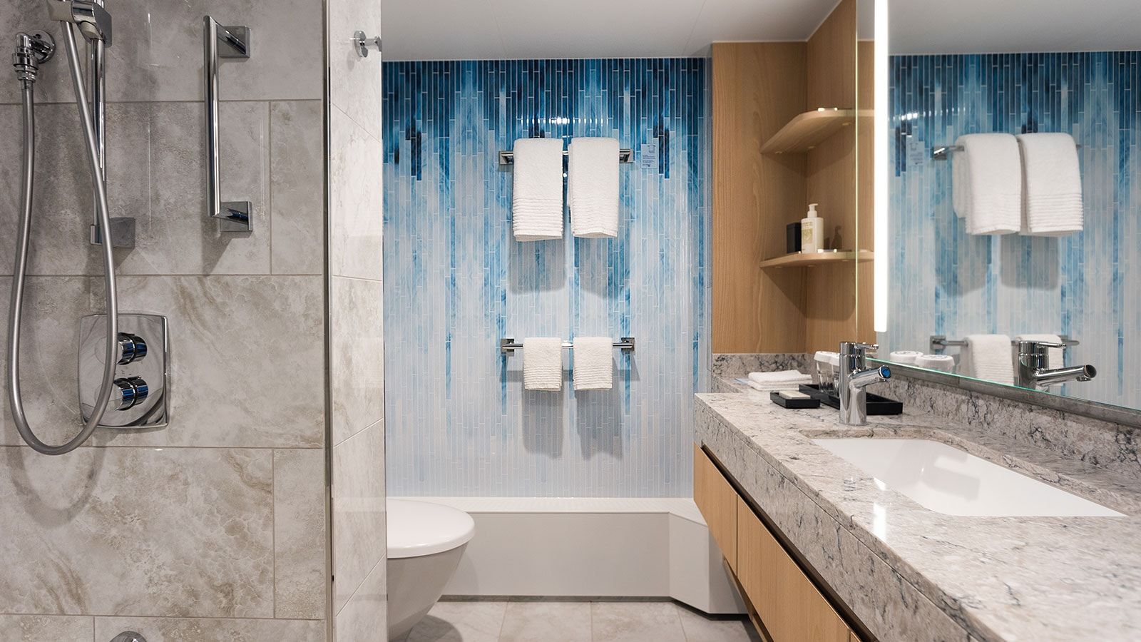 Hero of the Seas Sky Junior Suite (JY) bathroom