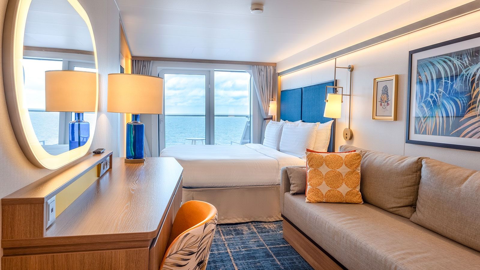 Icon of the Seas Connecting Ocean View Balcony (CB) cabin, photo 1 of 4