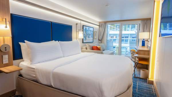 Icon of the Seas Central Park View Balcony (F1) cabin, photo 1 of 4