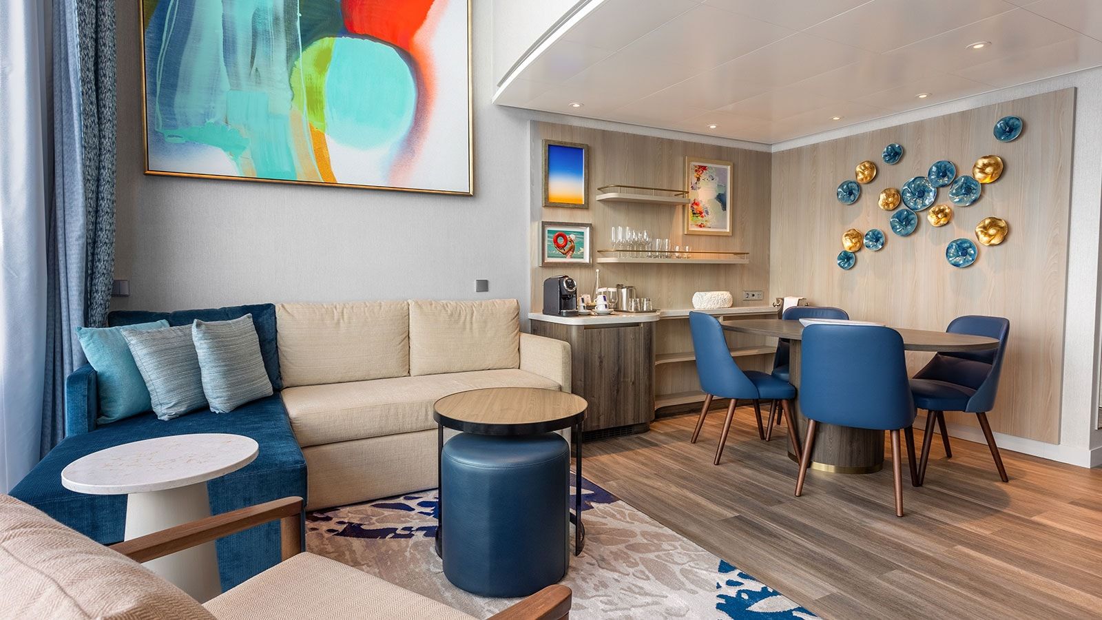 Icon of the Seas Icon Loft Suite (IL) living area, photo 3 of 4