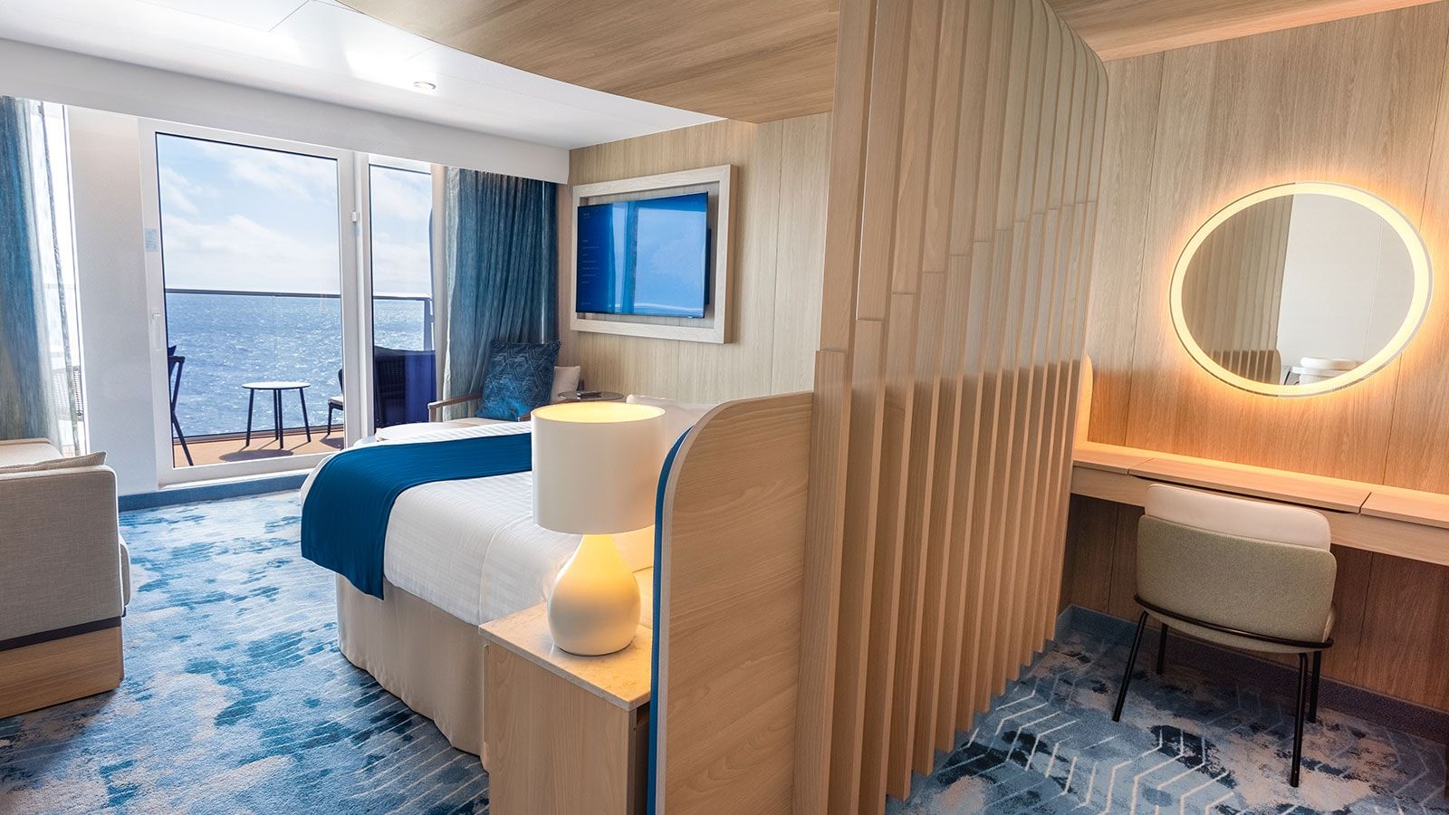 Icon of the Seas Junior Suite (JS) cabin, photo 1 of 6