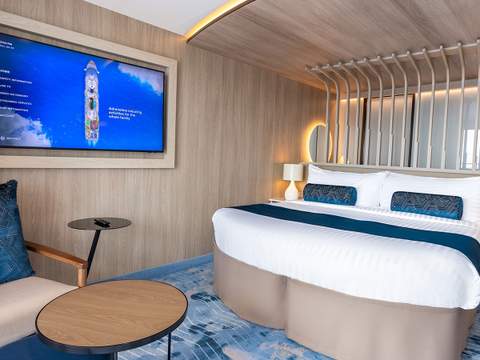 Icon of the Seas Junior Suite (JS) cabin, photo 3 of 6