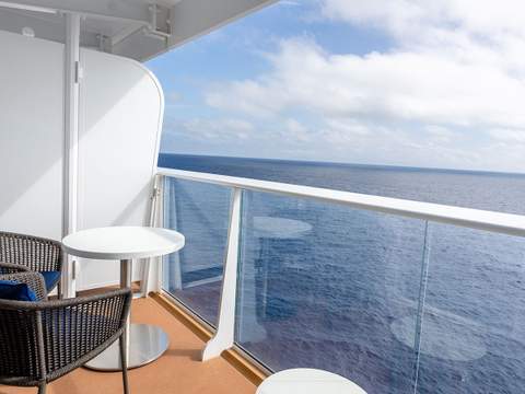 Icon of the Seas Junior Suite (JS) balcony