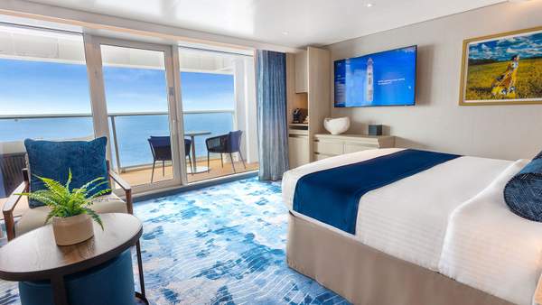 Icon of the Seas Sunset Junior Suite (JT) cabin, photo 1 of 4
