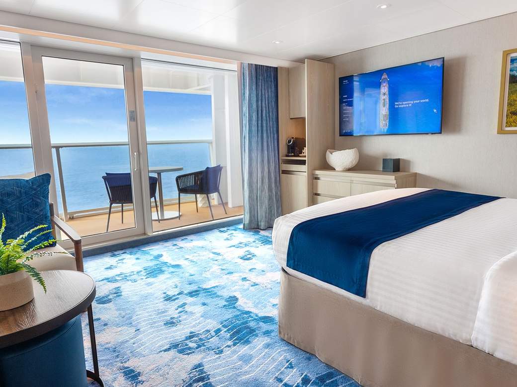 Icon of the Seas Sunset Junior Suite (JT) cabin, photo 1 of 4