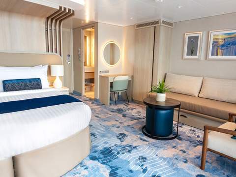 Icon of the Seas Sunset Junior Suite (JT) cabin, photo 3 of 4