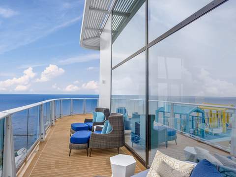 Icon of the Seas Royal Loft Suite (RL) balcony, photo 2 of 3