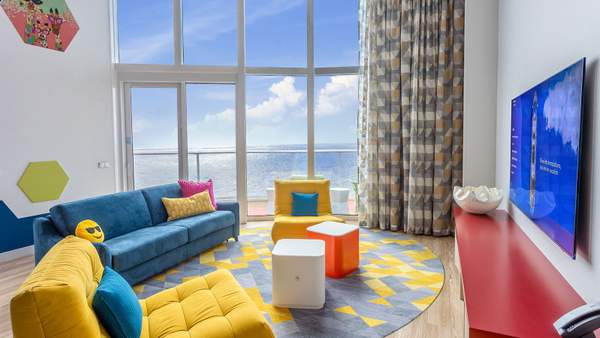 Icon of the Seas Ultimate Family Townhouse (UL) living area, photo 1 of 13