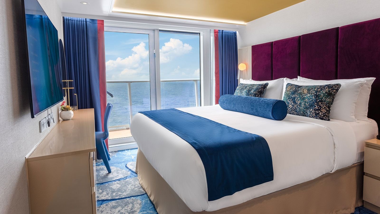 Icon of the Seas Ultimate Family Townhouse (UL) bedroom, photo 1 of 4