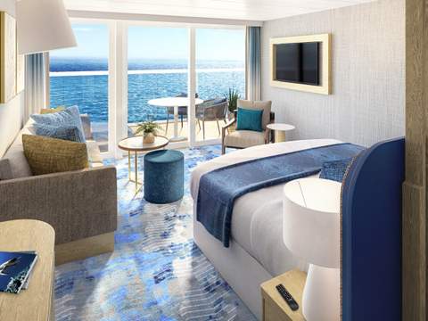 Icon of the Seas Junior Suite (JS) cabin, photo 6 of 6