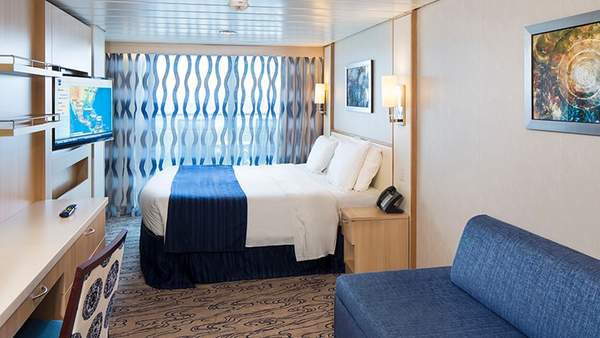 Independence of the Seas Ocean View Balcony (5D) cabin, photo 1 of 4 Independence of the Seas Ocean View Balcony (5D) cabin, photo 1 of 4