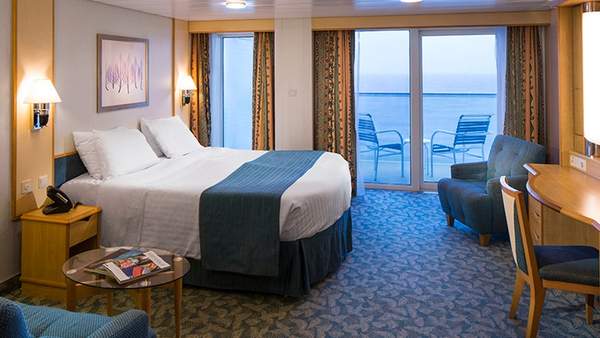 Independence of the Seas Ocean View Balcony (2D) cabin, photo 1 of 3