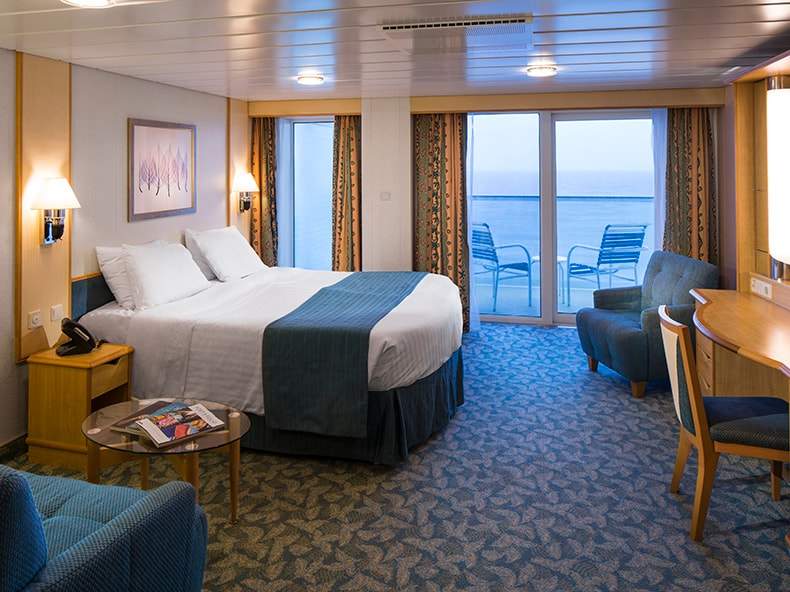Independence of the Seas Ocean View Balcony (2D) cabin, photo 1 of 3