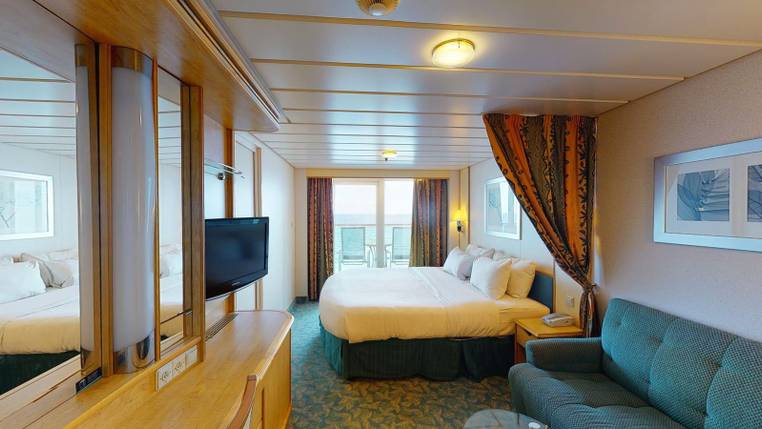 Independence of the Seas Connecting Ocean View Balcony (CB) cabin, photo 3 of 3