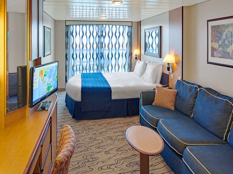 Jewel of the Seas Spacious Ocean View Balcony (1B) cabin, photo 1 of 3 Jewel of the Seas Spacious Ocean View Balcony (1B) cabin, photo 1 of 3