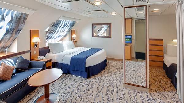 Vision of the Seas Ultra Spacious Ocean View (1K) cabin, photo 1 of 2