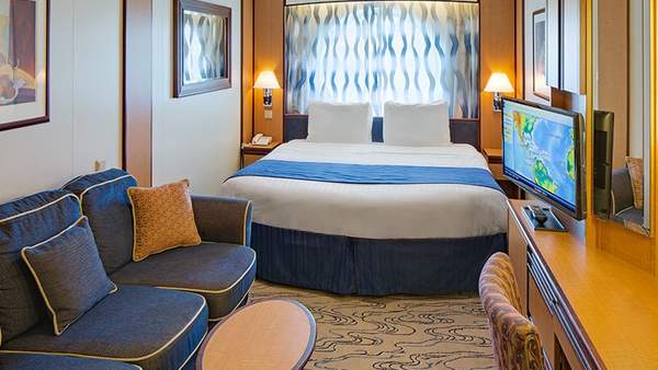 Representative photo: Jewel of the Seas Ocean View cabin Representative photo: Jewel of the Seas Ocean View cabin