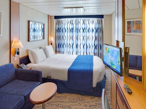 Jewel of the Seas Spacious Ocean View Balcony (4B) cabin, photo 3 of 3