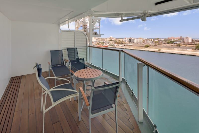 Jewel of the Seas Junior Suite (J3) balcony, photo 1 of 2