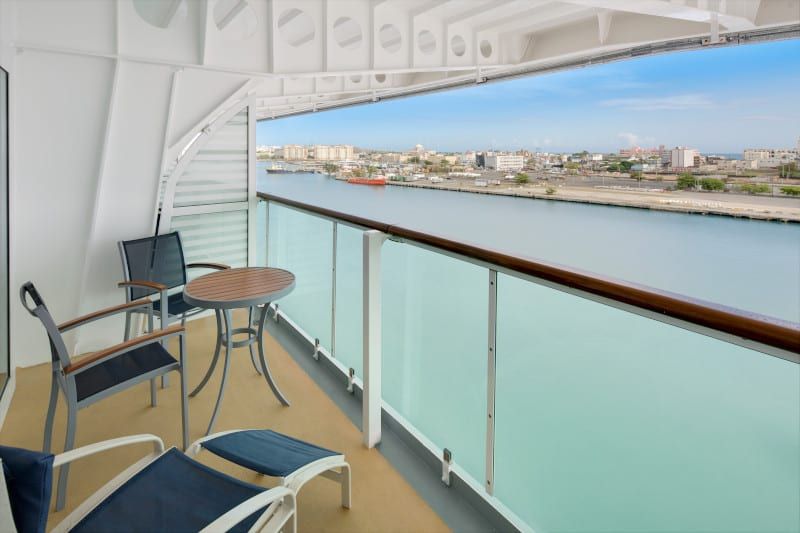 Jewel of the Seas Junior Suite (J3) balcony, photo 2 of 2