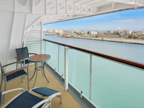 Jewel of the Seas Junior Suite (J3) balcony, photo 2 of 2 Jewel of the Seas Junior Suite (J3) balcony, photo 2 of 2