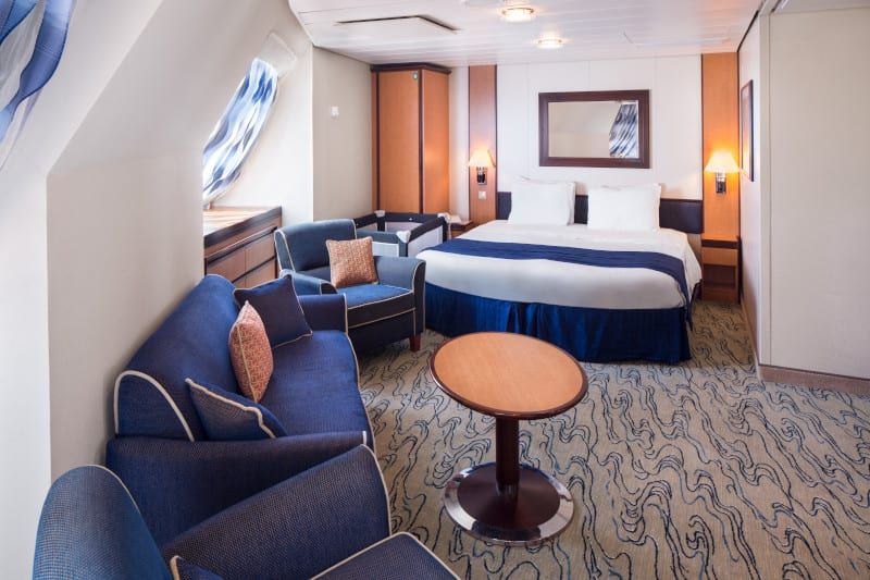 Jewel of the Seas Ultra Spacious Ocean View (1K) cabin, photo 3 of 4