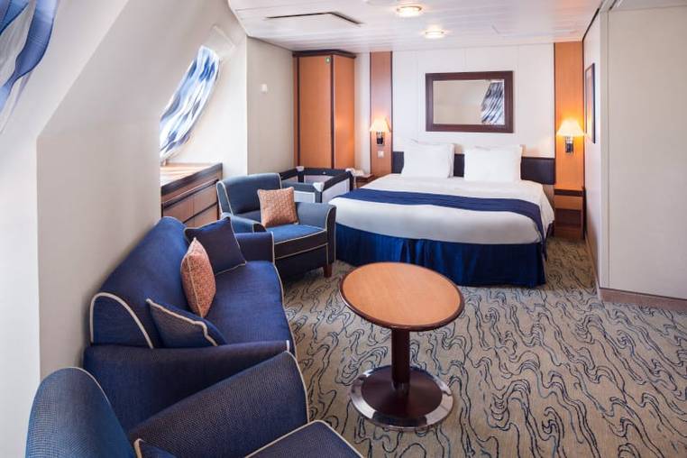 Jewel of the Seas Ultra Spacious Ocean View (1K) cabin, photo 3 of 4