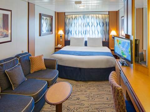 Jewel of the Seas Spacious Ocean View (4M) cabin, photo 3 of 3