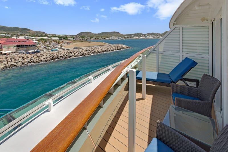 Jewel of the Seas Owner's Suite - 2 Bedroom (OT) balcony