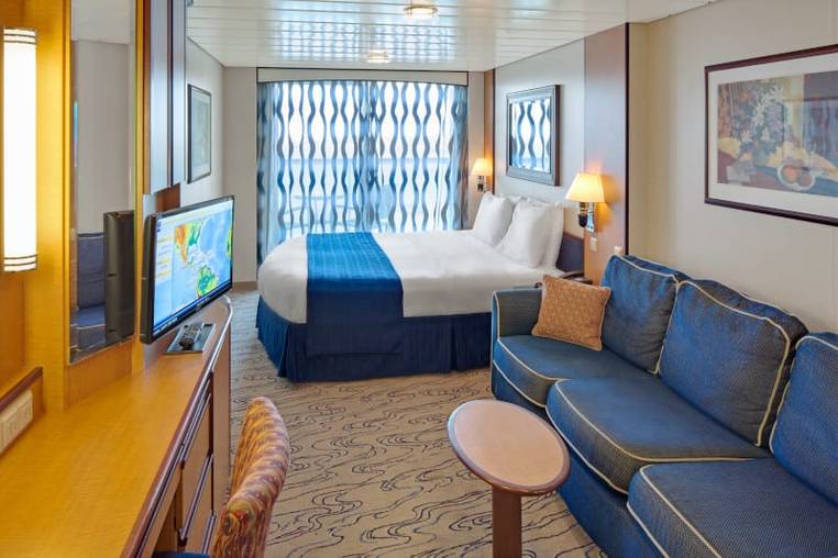 Jewel of the Seas Spacious Ocean View Balcony (1B) cabin, photo 3 of 3