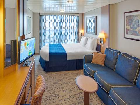 Jewel of the Seas Spacious Ocean View Balcony (1B) cabin, photo 3 of 3 Jewel of the Seas Spacious Ocean View Balcony (1B) cabin, photo 3 of 3