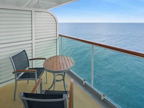 Jewel of the Seas Spacious Ocean View Balcony (1B) balcony, photo 2 of 2 Jewel of the Seas Spacious Ocean View Balcony (1B) balcony, photo 2 of 2