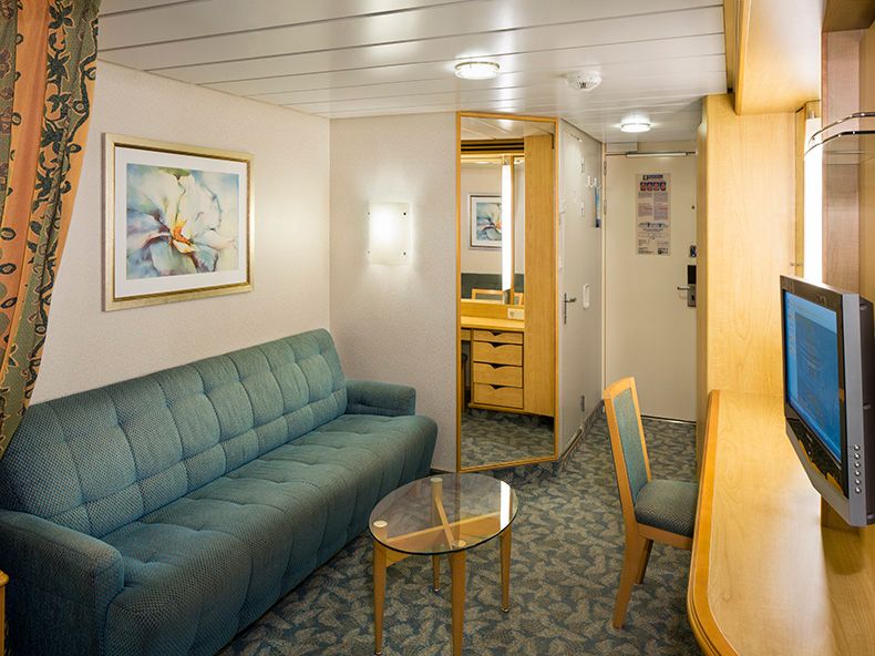Liberty of the Seas Spacious Ocean View Balcony (3B) cabin, photo 1 of 2