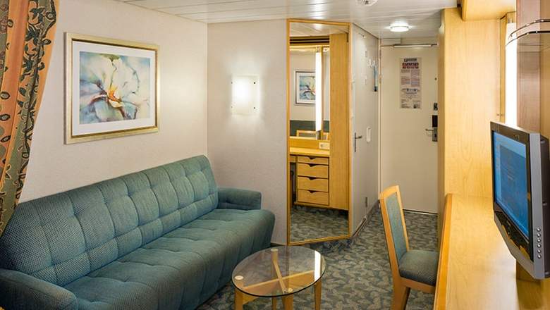 Liberty of the Seas Spacious Ocean View Balcony (3B) cabin, photo 1 of 2