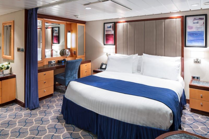 Liberty of the Seas Grand Suite - 1 Bedroom (GS) bedroom, photo 3 of 3