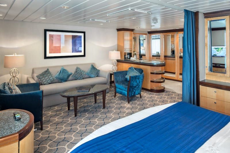 Liberty of the Seas Grand Suite - 1 Bedroom (GS) living area, photo 6 of 6