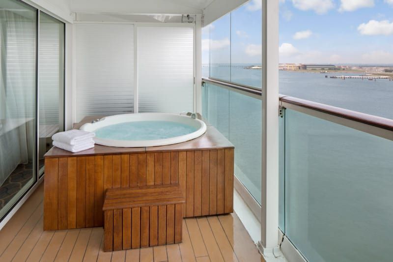Liberty of the Seas Royal Suite - 1 Bedroom (RS) balcony, photo 1 of 2