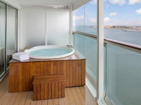 Liberty of the Seas Royal Suite - 1 Bedroom (RS) balcony, photo 1 of 2