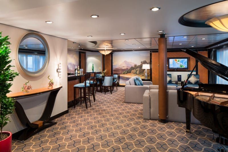 Liberty of the Seas Royal Suite - 1 Bedroom (RS) living area, photo 3 of 3