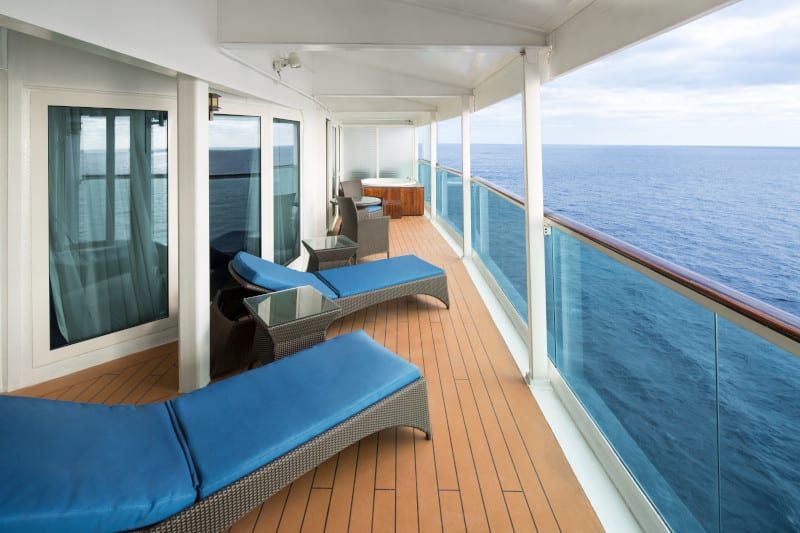Liberty of the Seas Royal Suite - 1 Bedroom (RS) balcony, photo 2 of 2