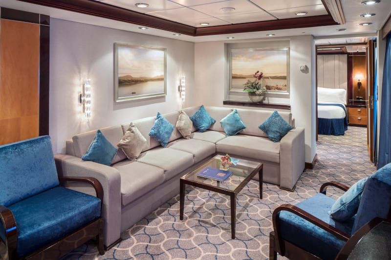 Liberty of the Seas Villa Suite - 4 Bedroom (VS) living area, photo 3 of 3
