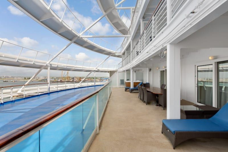 Liberty of the Seas Villa Suite - 4 Bedroom (VS) balcony, photo 2 of 2